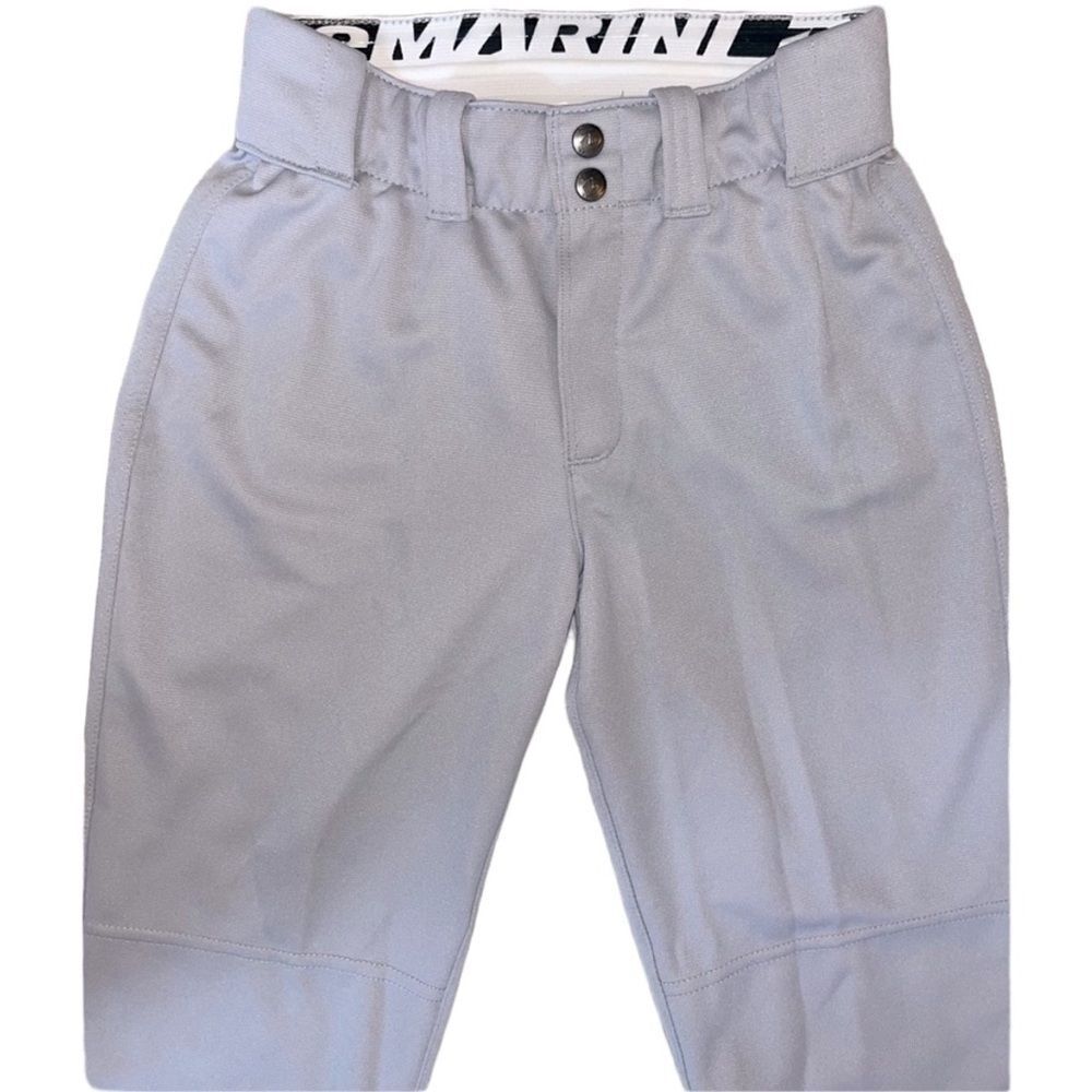 Mens Baseball Pants In Gray - Picture 3 of 6